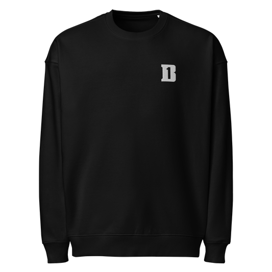 Unisex organic oversized sweatshirt